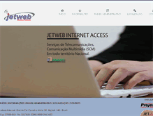 Tablet Screenshot of jetweb.net.br